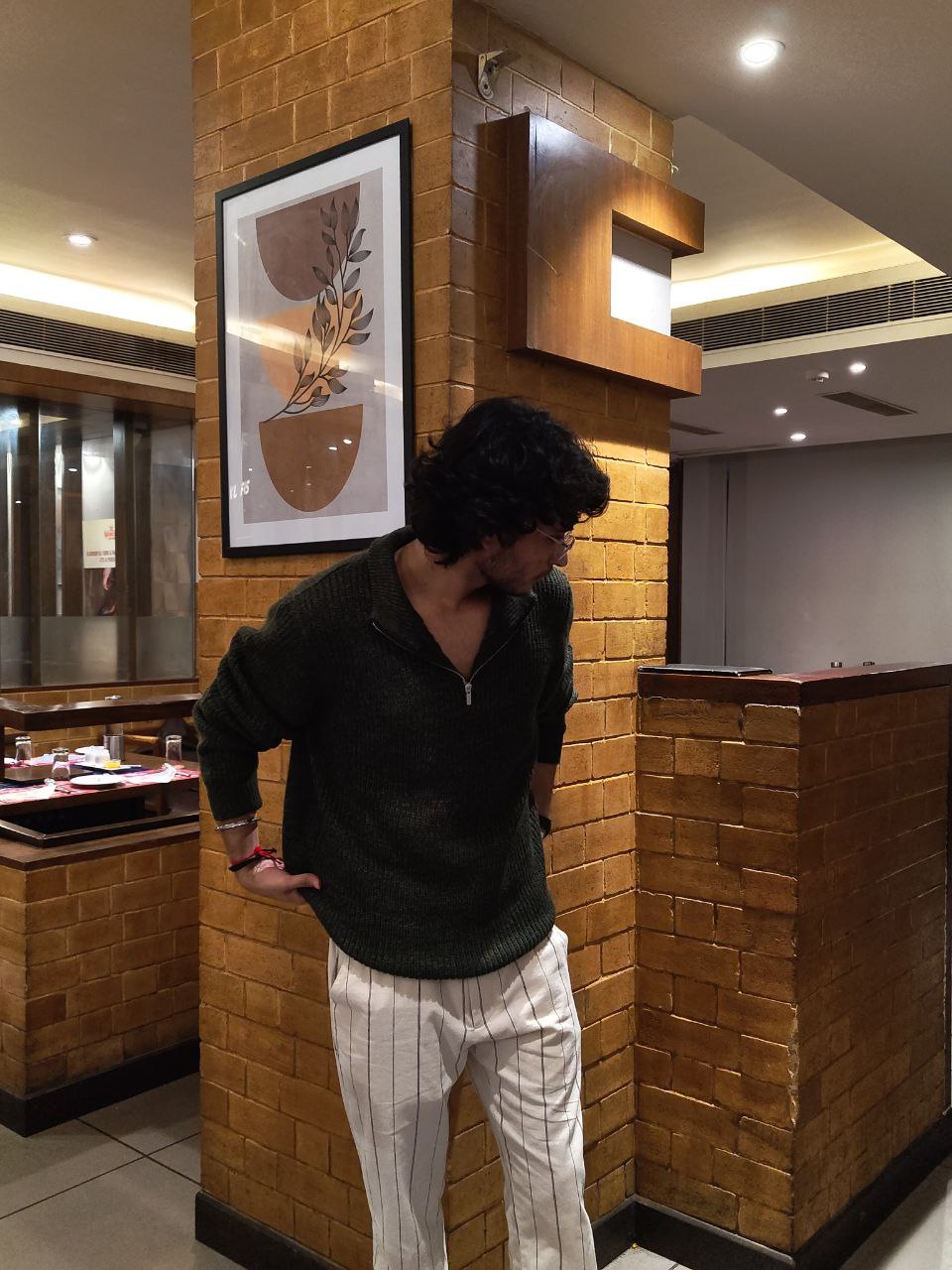 Pritam Sharma, away from the desk
